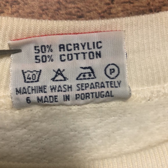 VINTAGE University ULB Brussels Crewneck sweatshirt - Picture 5 of 12